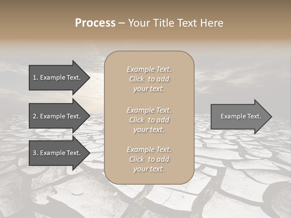 Adventure Gobi Dry PowerPoint Template