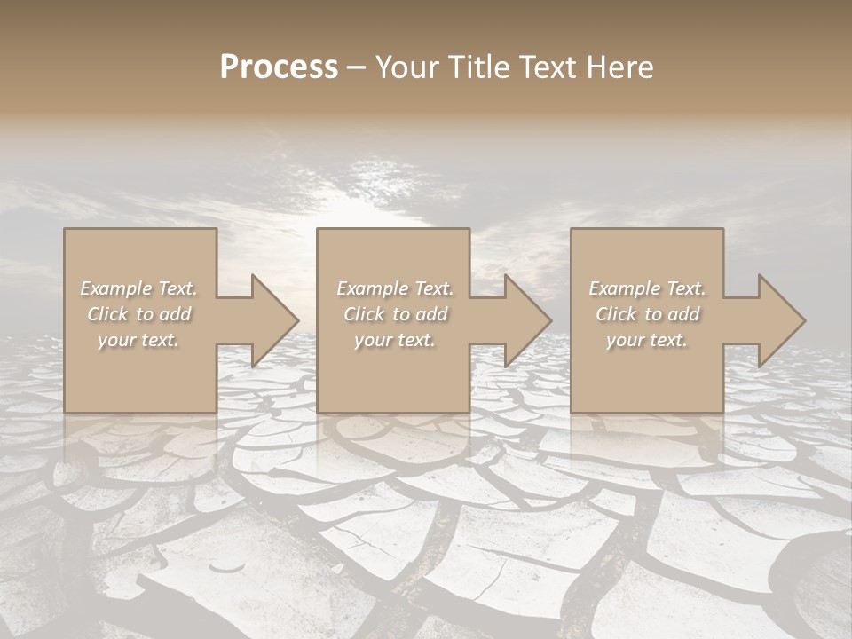 Adventure Gobi Dry PowerPoint Template