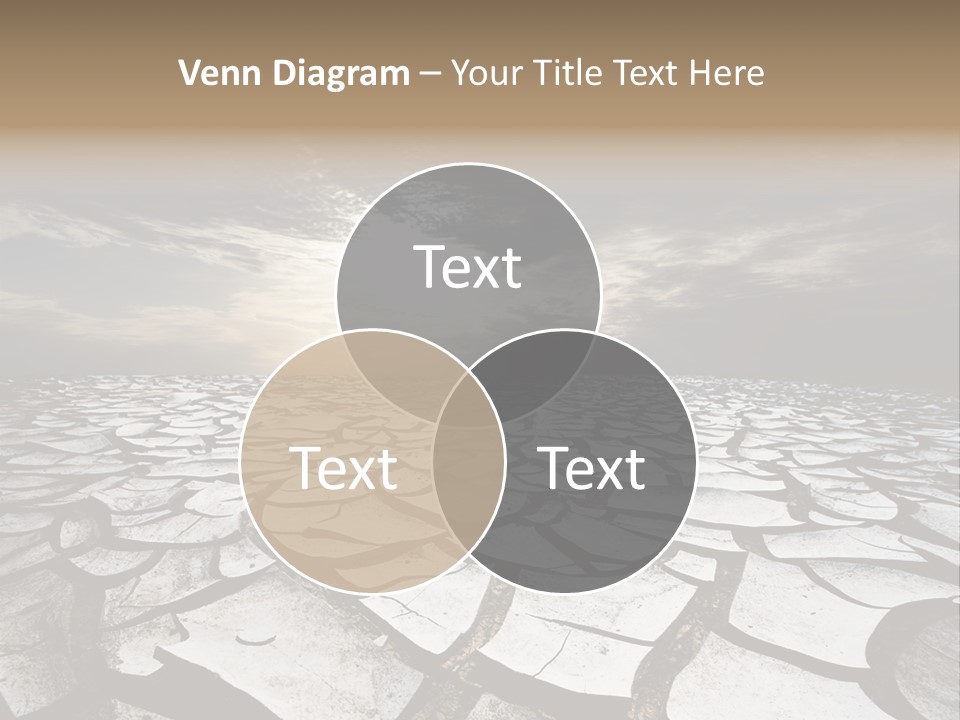 Adventure Gobi Dry PowerPoint Template