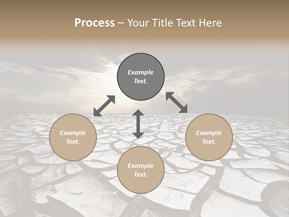 Adventure Gobi Dry PowerPoint Template