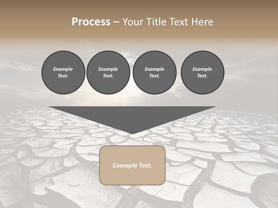 Adventure Gobi Dry PowerPoint Template
