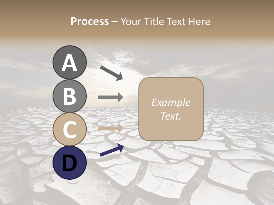 Adventure Gobi Dry PowerPoint Template