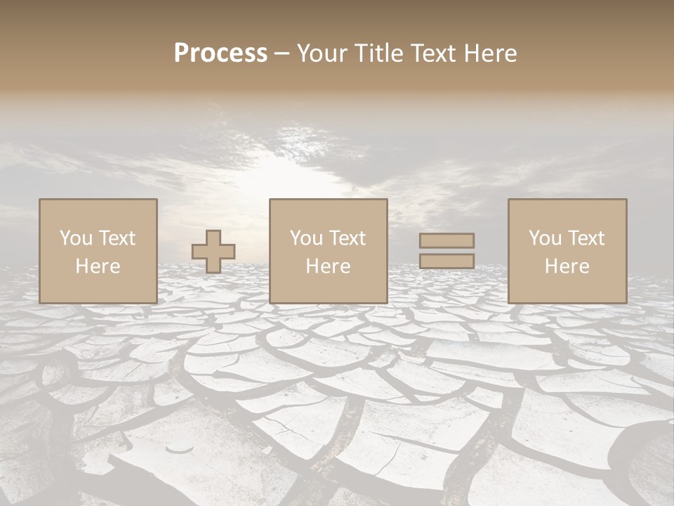 Adventure Gobi Dry PowerPoint Template