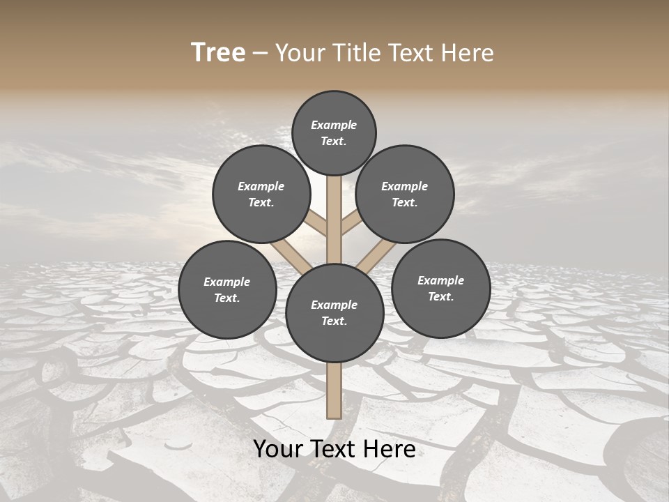 Adventure Gobi Dry PowerPoint Template