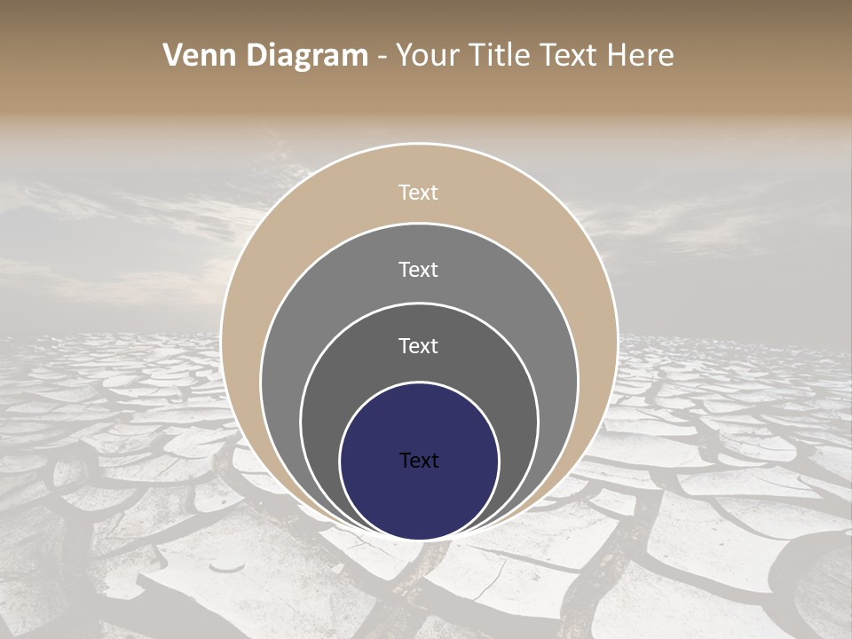 Adventure Gobi Dry PowerPoint Template