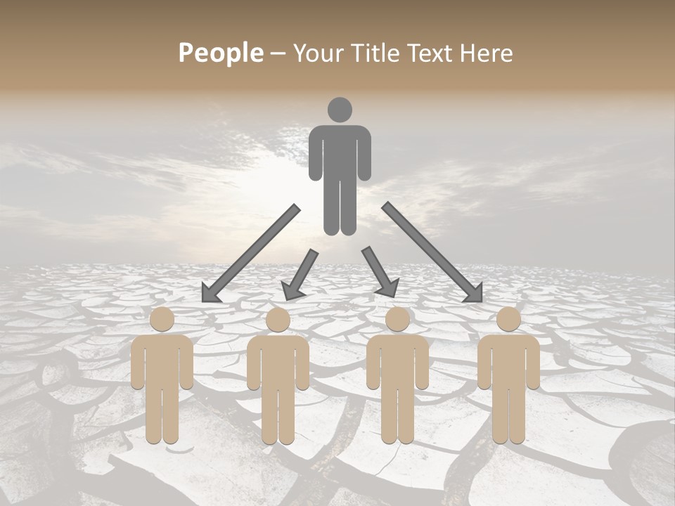 Adventure Gobi Dry PowerPoint Template