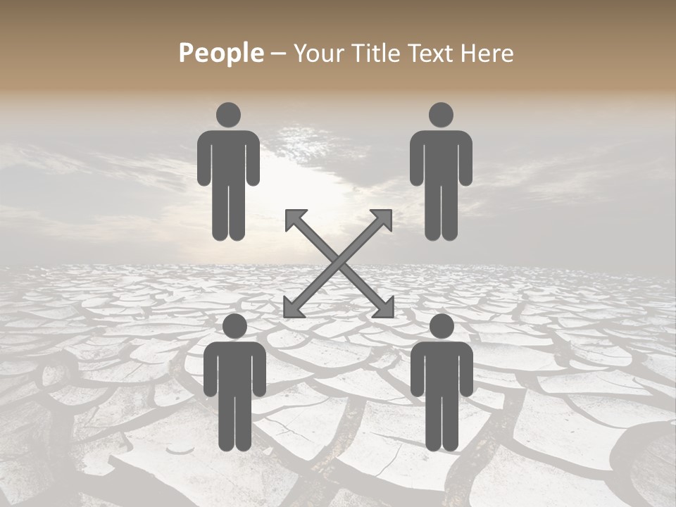 Adventure Gobi Dry PowerPoint Template