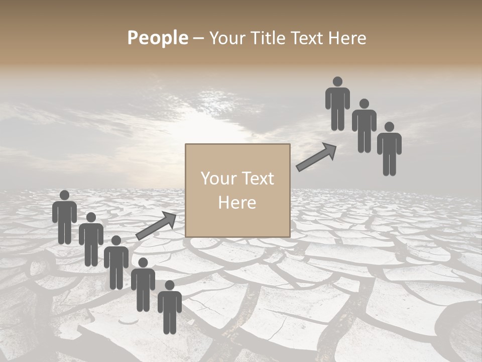 Adventure Gobi Dry PowerPoint Template