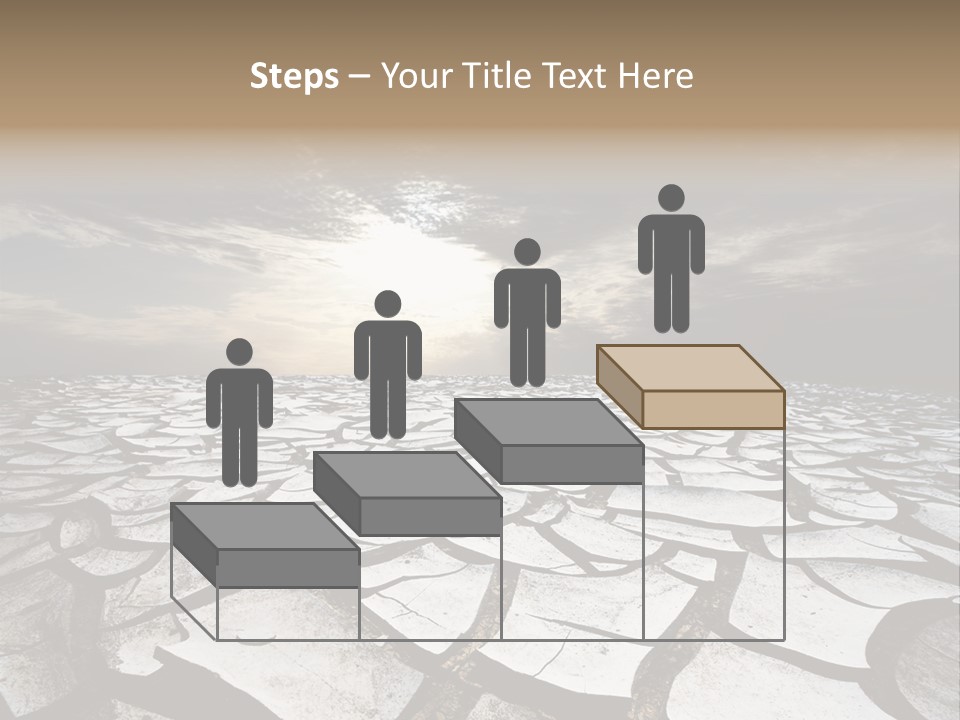 Adventure Gobi Dry PowerPoint Template