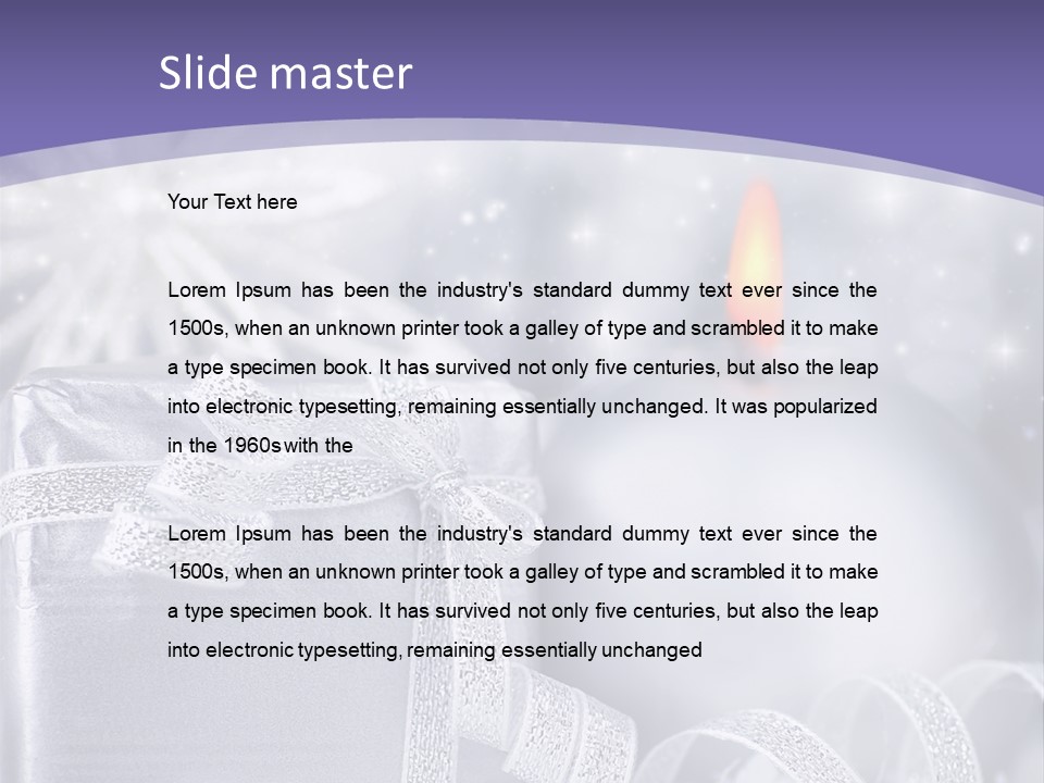 Festive Christmas PowerPoint Template