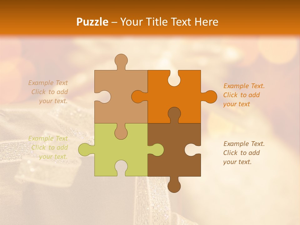 Gift Surprise Festive PowerPoint Template