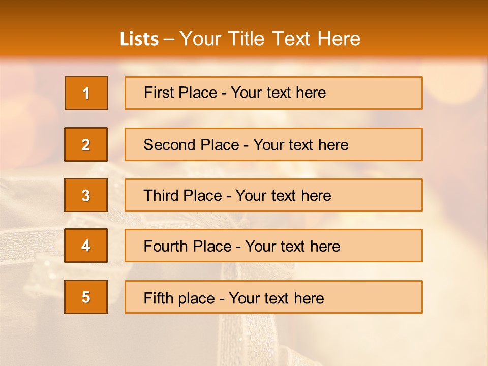Gift Surprise Festive PowerPoint Template