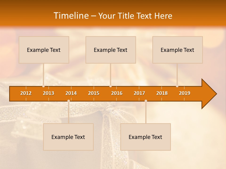 Gift Surprise Festive PowerPoint Template