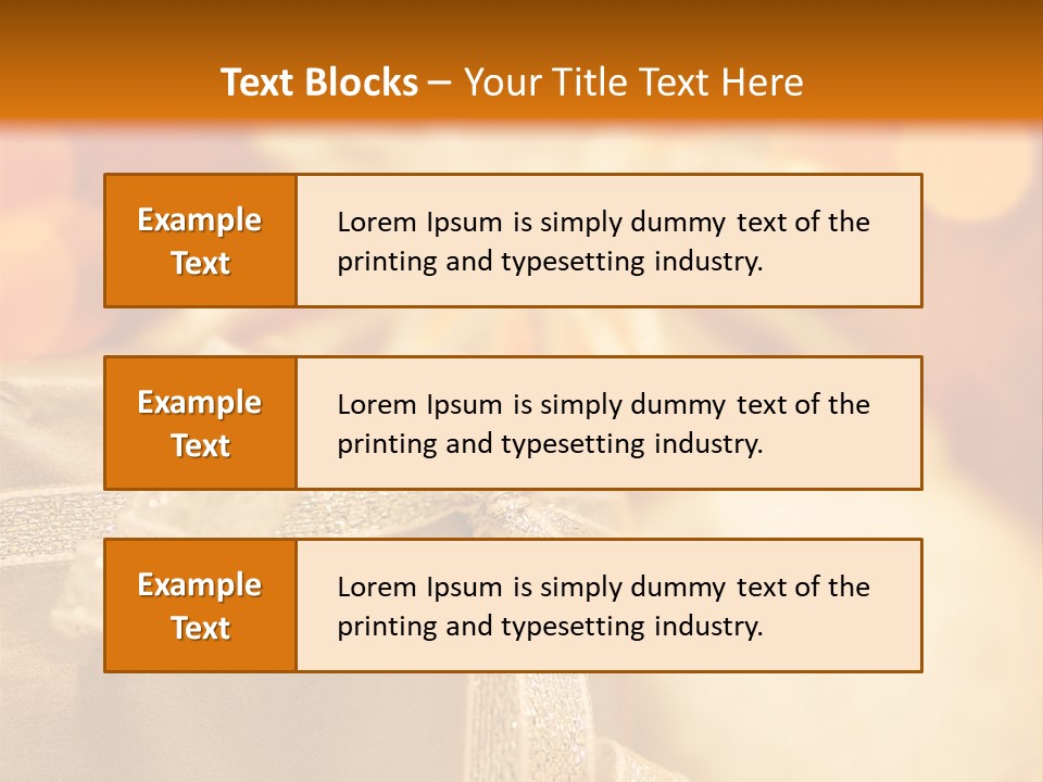 Gift Surprise Festive PowerPoint Template