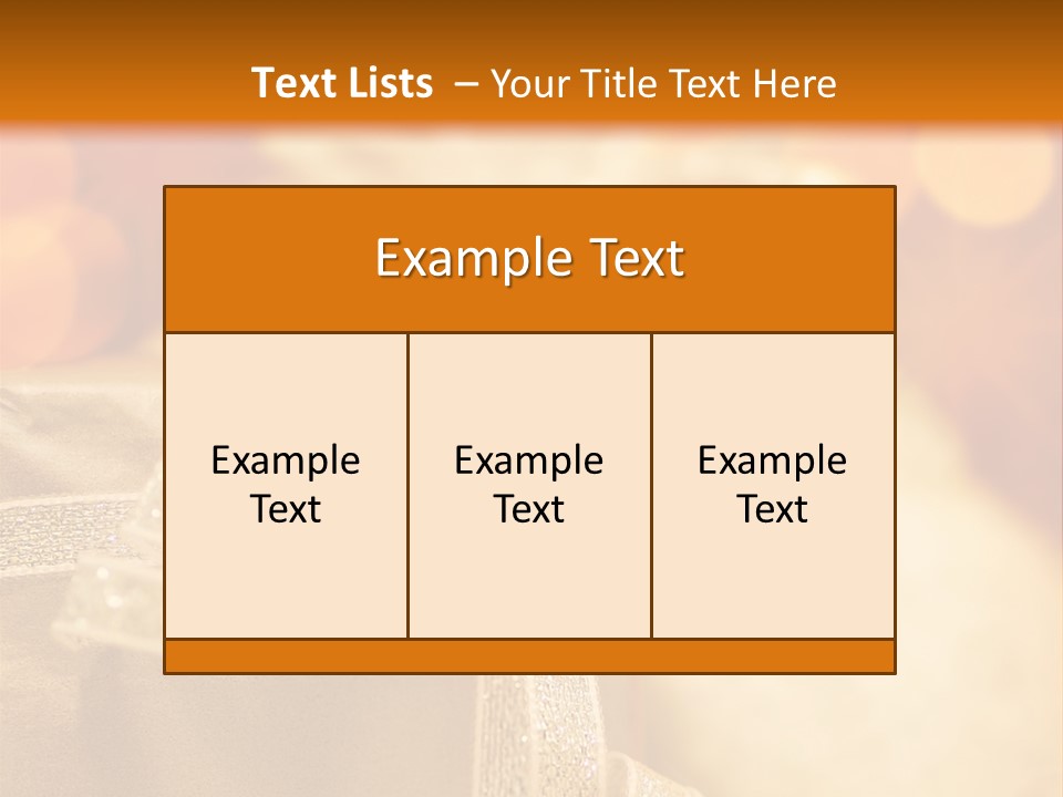 Gift Surprise Festive PowerPoint Template