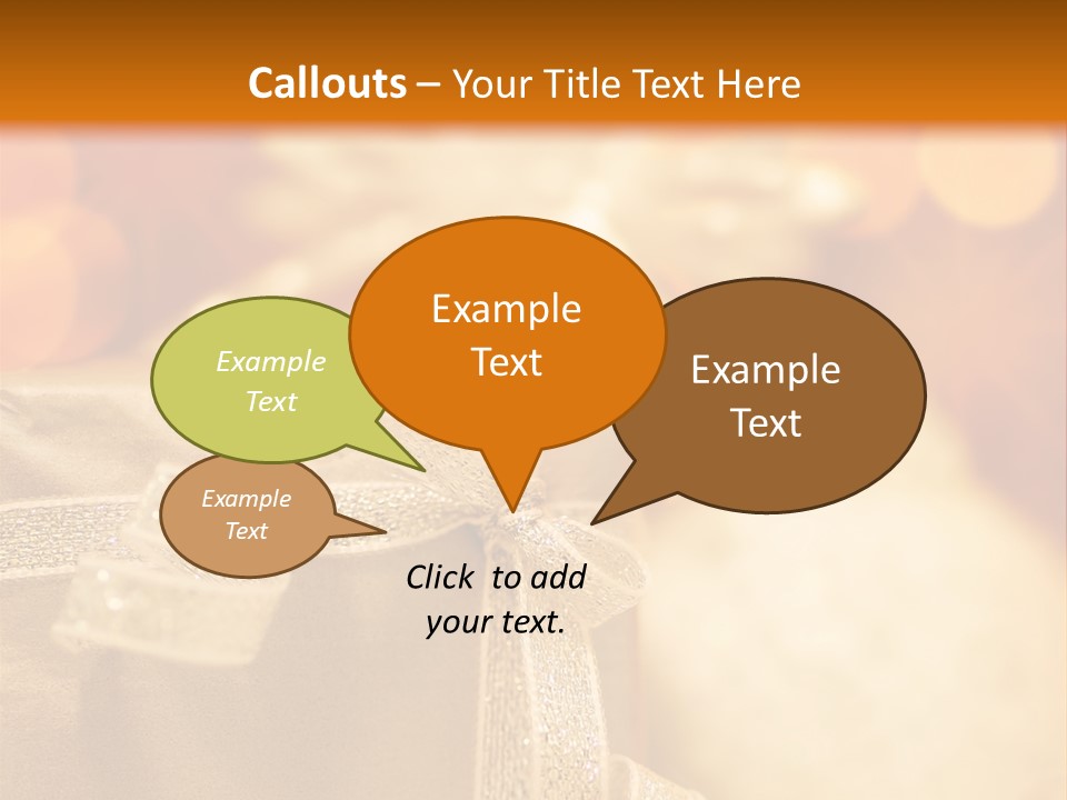 Gift Surprise Festive PowerPoint Template