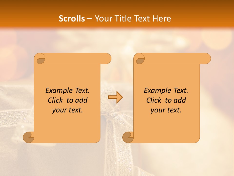 Gift Surprise Festive PowerPoint Template