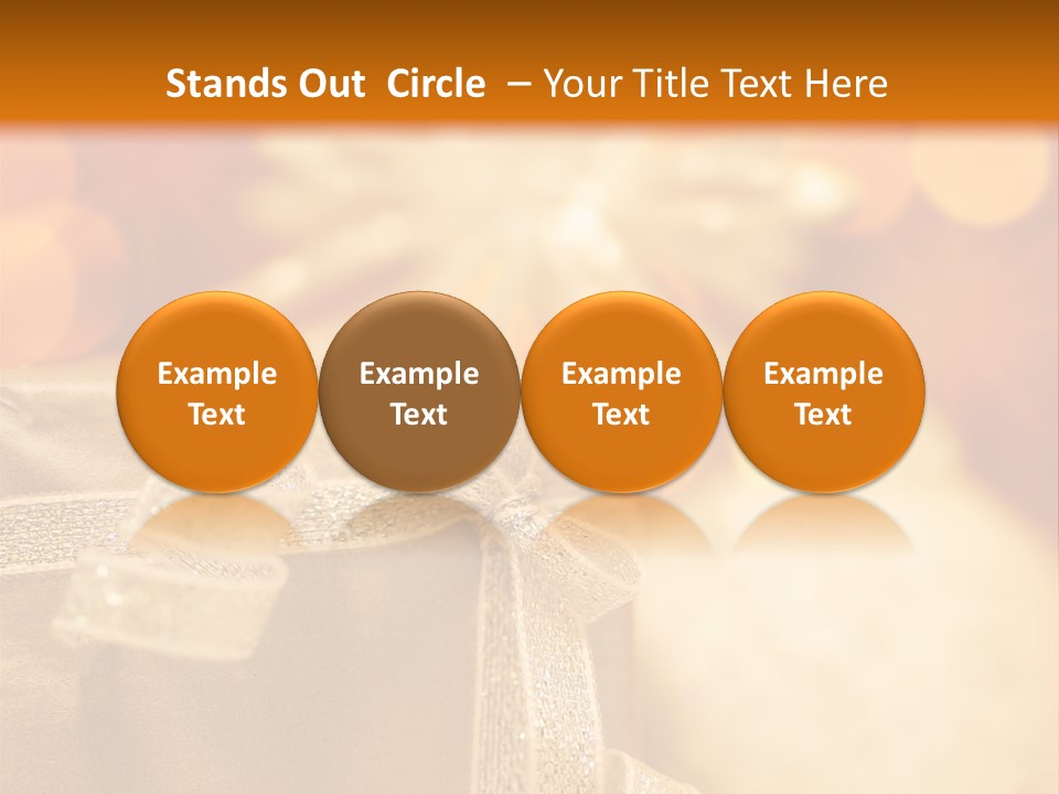 Gift Surprise Festive PowerPoint Template