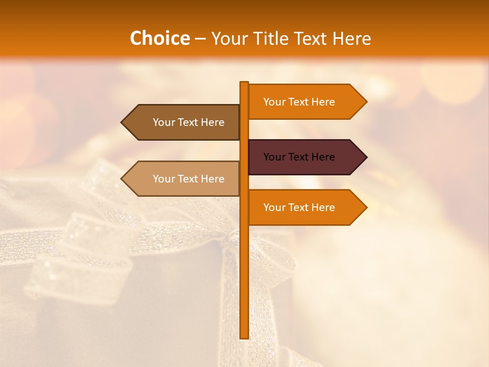 Gift Surprise Festive PowerPoint Template