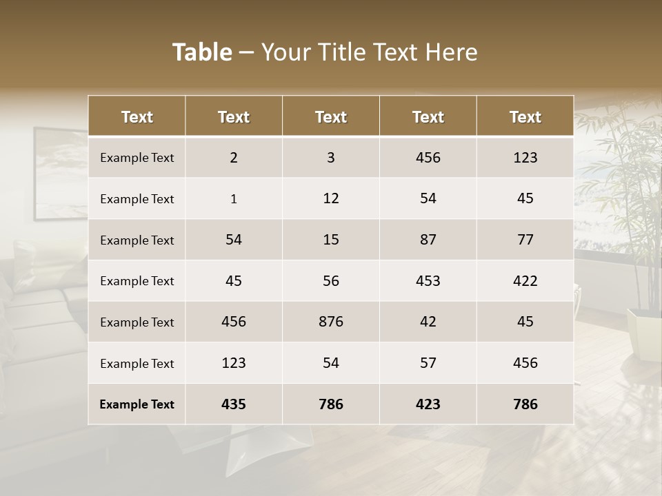 Sunshine Fireplace Winter PowerPoint Template