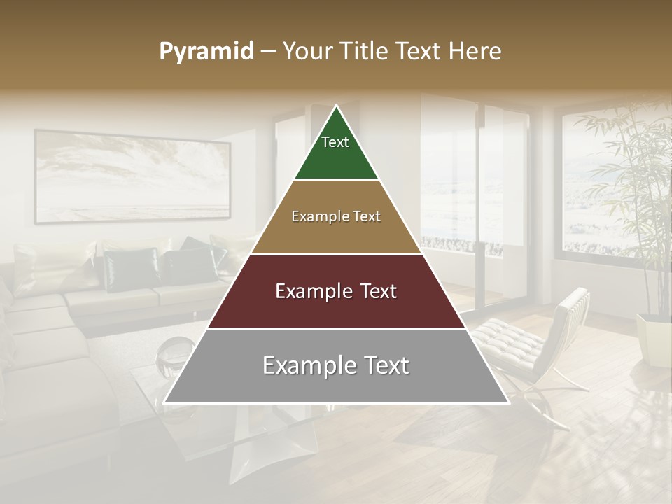 Sunshine Fireplace Winter PowerPoint Template