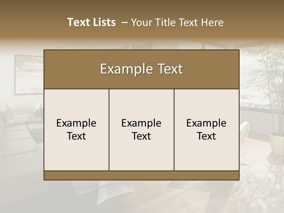 Sunshine Fireplace Winter PowerPoint Template
