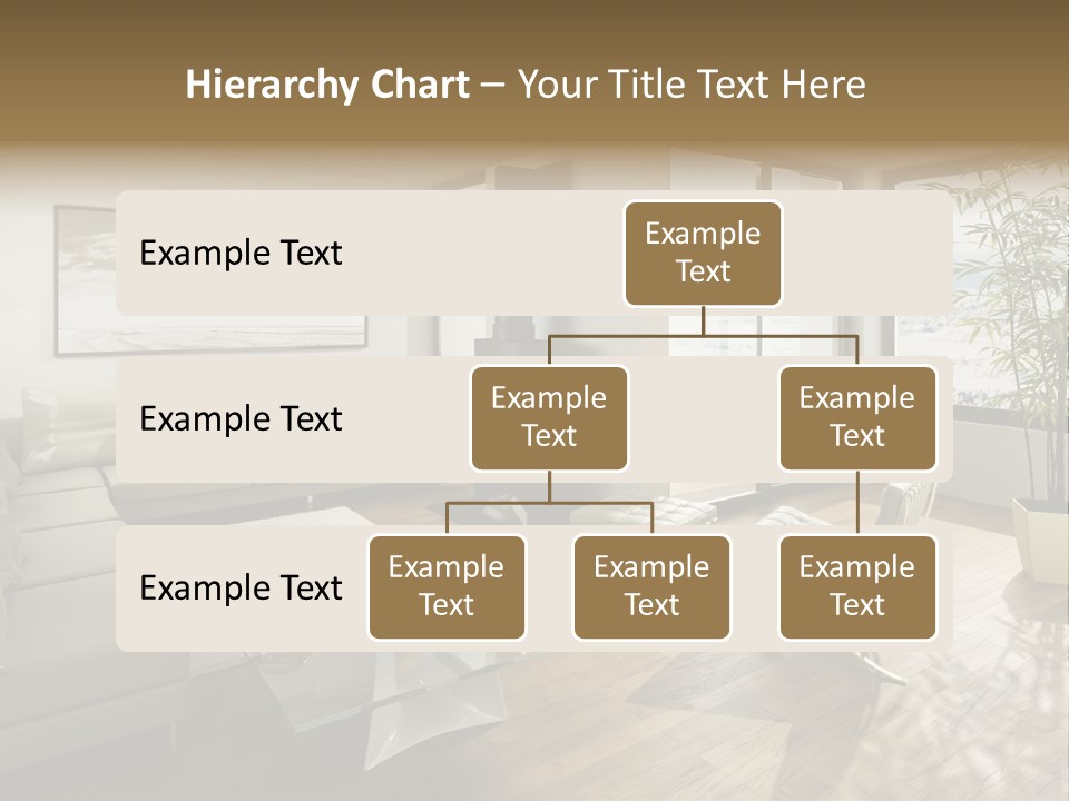 Sunshine Fireplace Winter PowerPoint Template