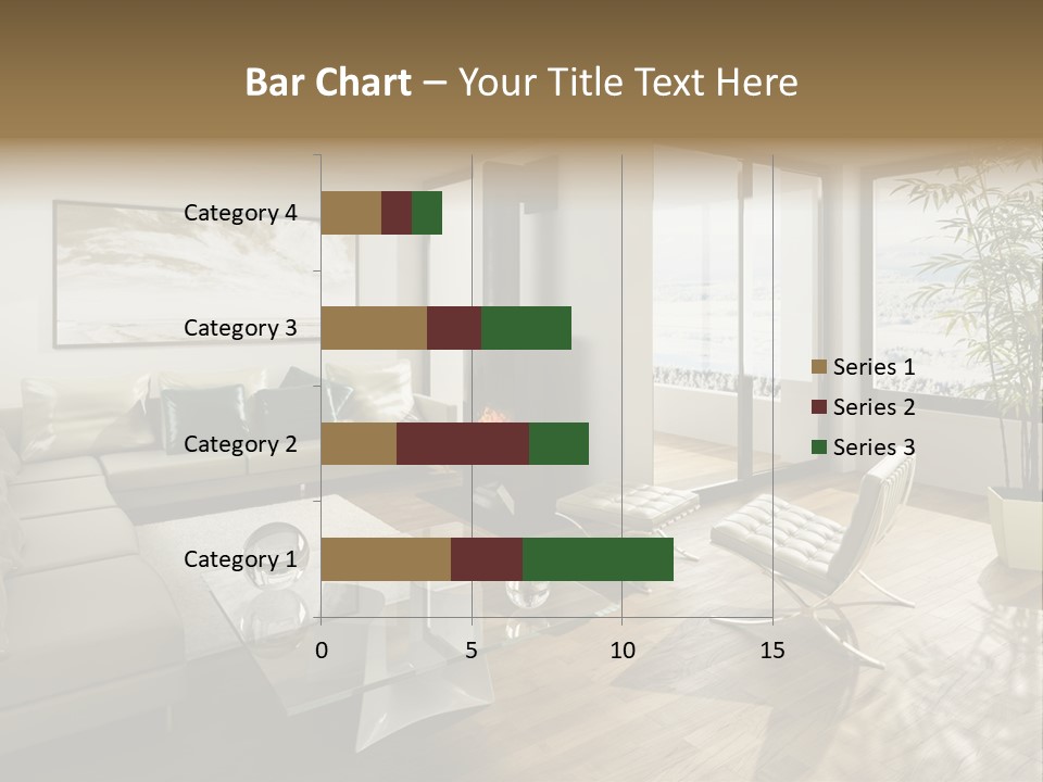 Sunshine Fireplace Winter PowerPoint Template