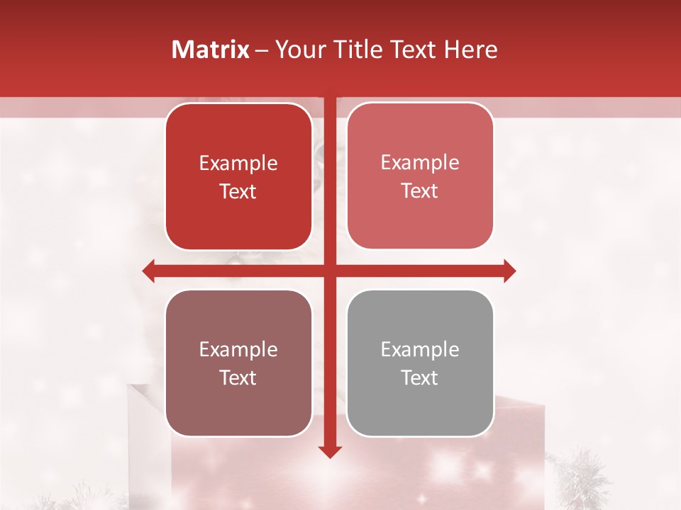 Tag Tinsel Sparkle PowerPoint Template