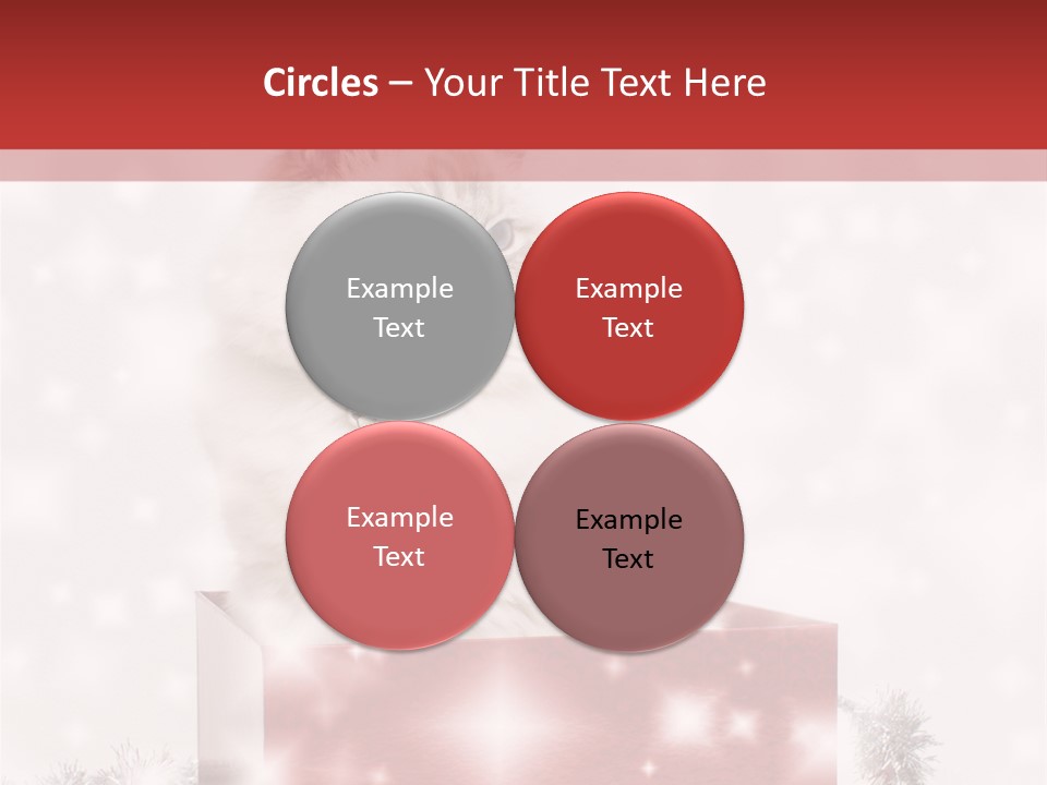 Tag Tinsel Sparkle PowerPoint Template