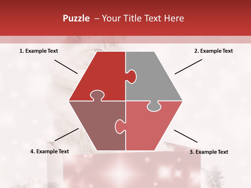 Tag Tinsel Sparkle PowerPoint Template