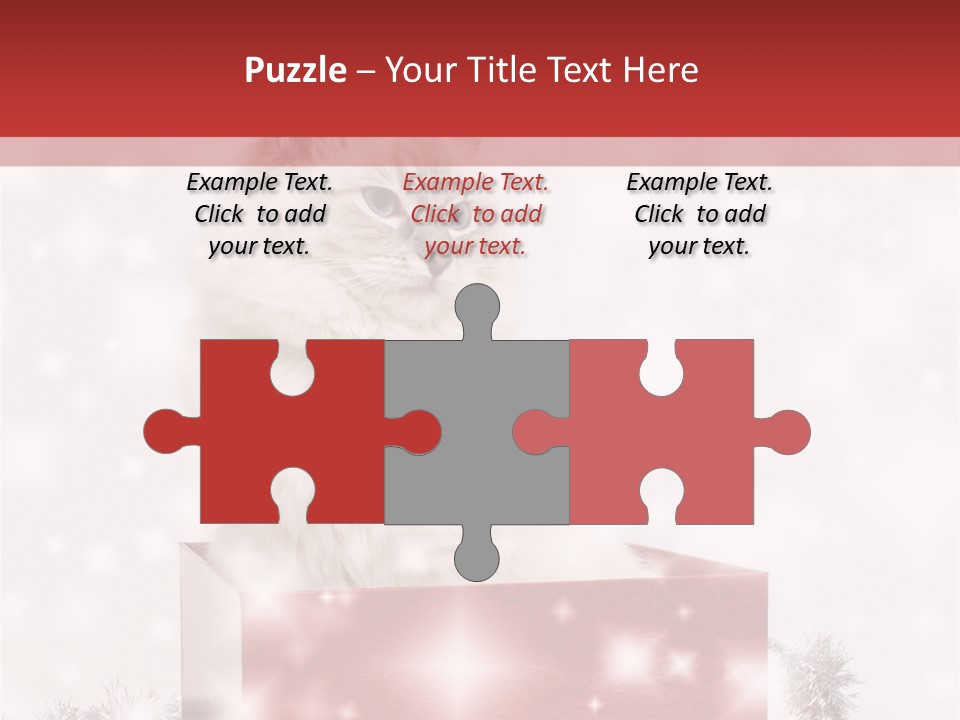 Tag Tinsel Sparkle PowerPoint Template