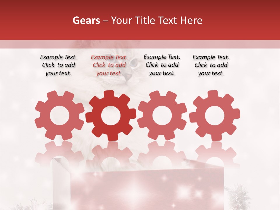 Tag Tinsel Sparkle PowerPoint Template