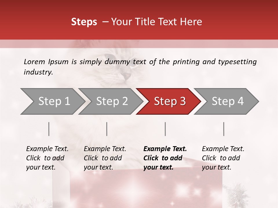 Tag Tinsel Sparkle PowerPoint Template