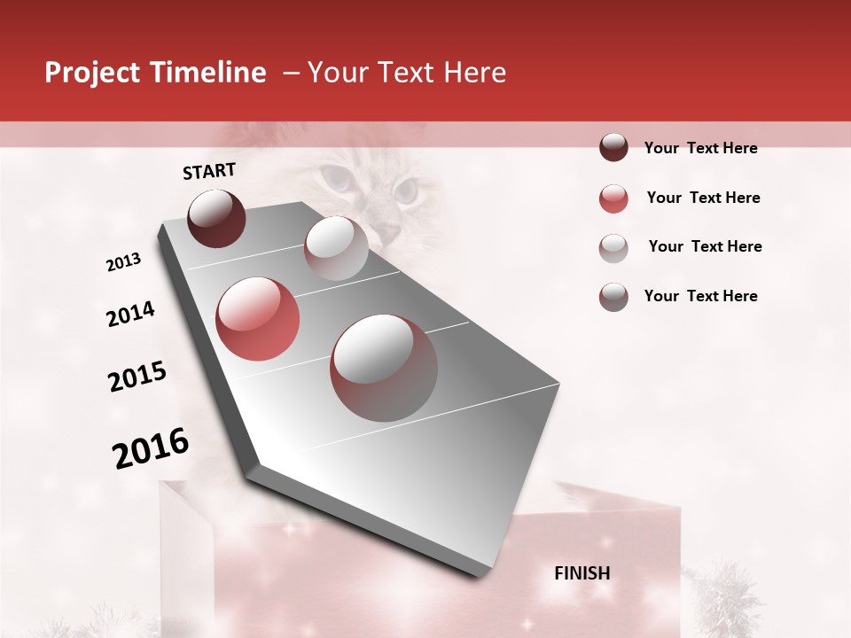 Tag Tinsel Sparkle PowerPoint Template