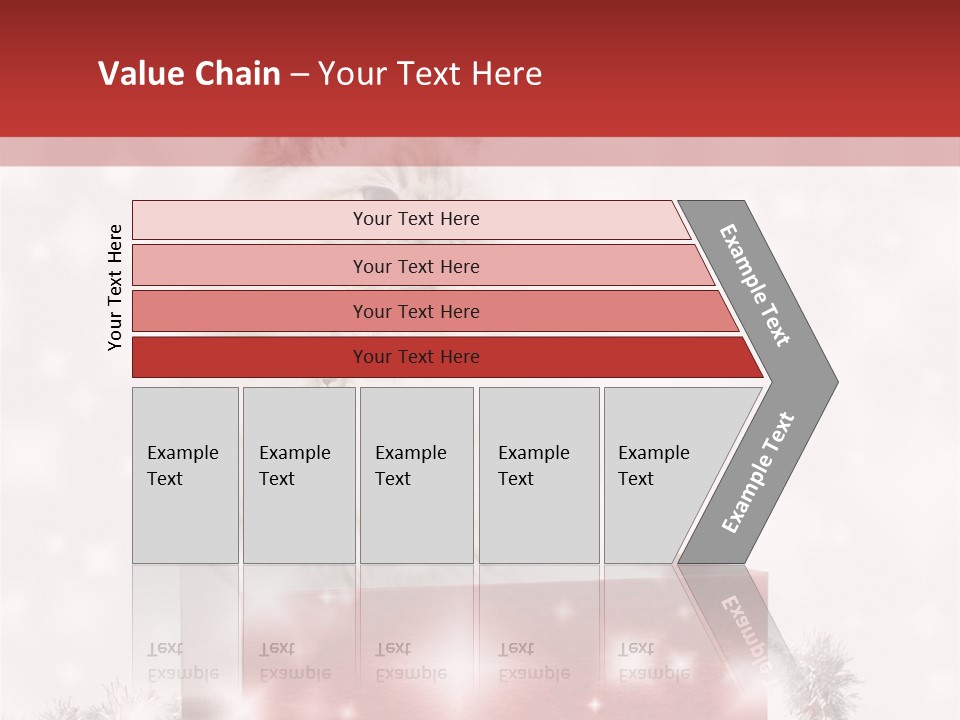 Tag Tinsel Sparkle PowerPoint Template