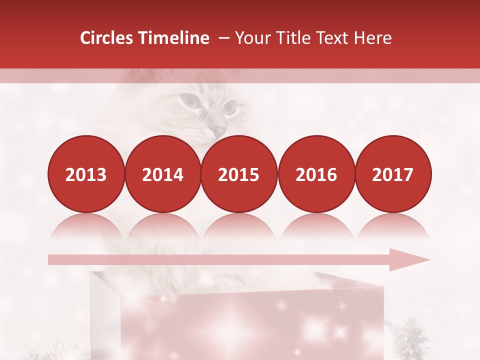 Tag Tinsel Sparkle PowerPoint Template