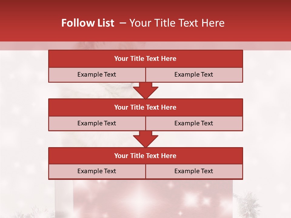 Tag Tinsel Sparkle PowerPoint Template