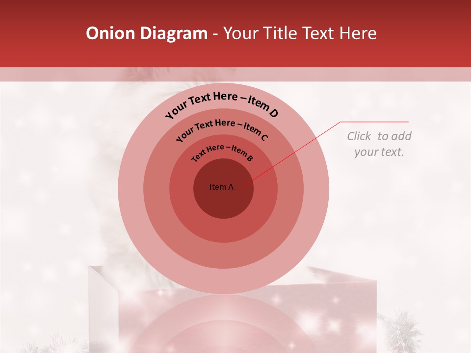 Tag Tinsel Sparkle PowerPoint Template