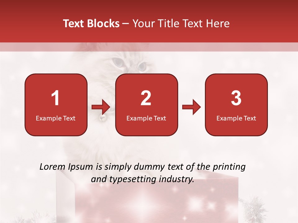 Tag Tinsel Sparkle PowerPoint Template