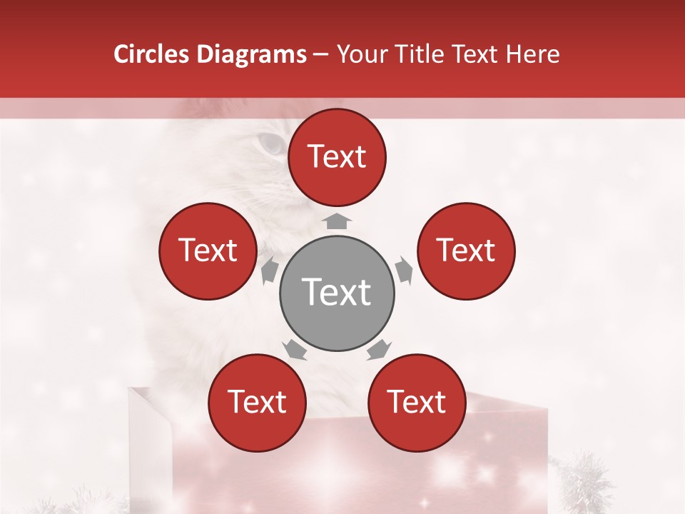 Tag Tinsel Sparkle PowerPoint Template