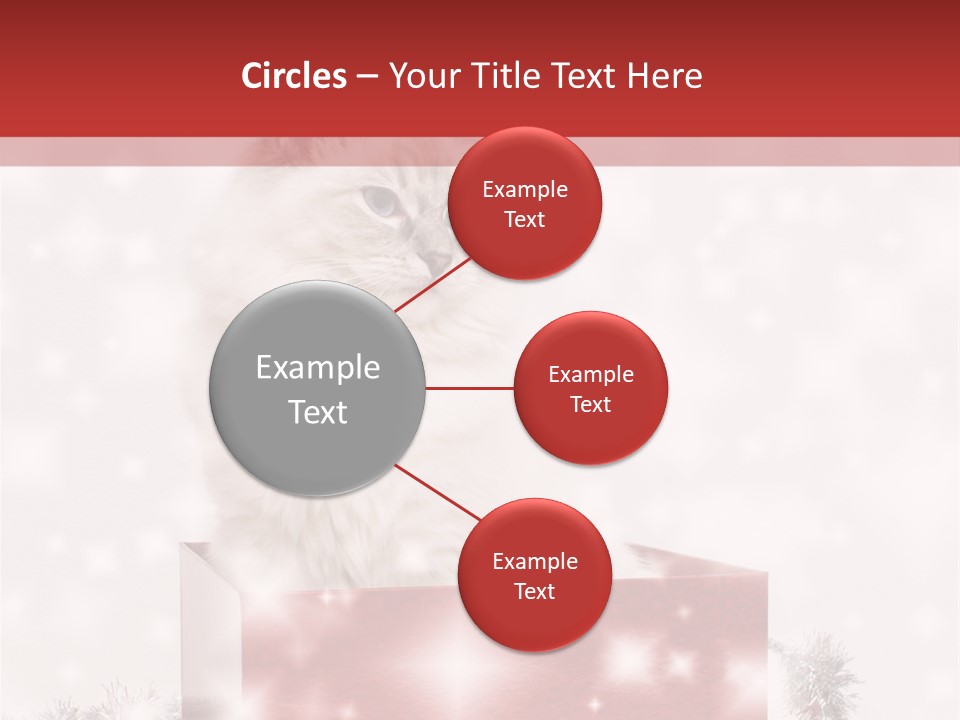 Tag Tinsel Sparkle PowerPoint Template