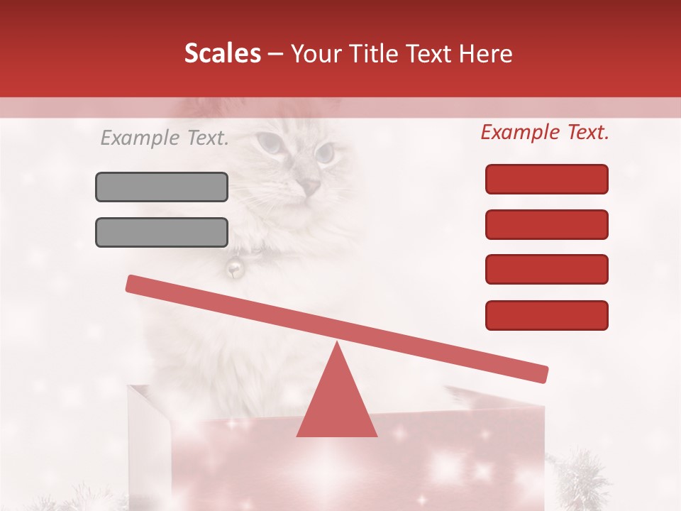 Tag Tinsel Sparkle PowerPoint Template