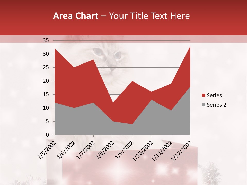 Tag Tinsel Sparkle PowerPoint Template