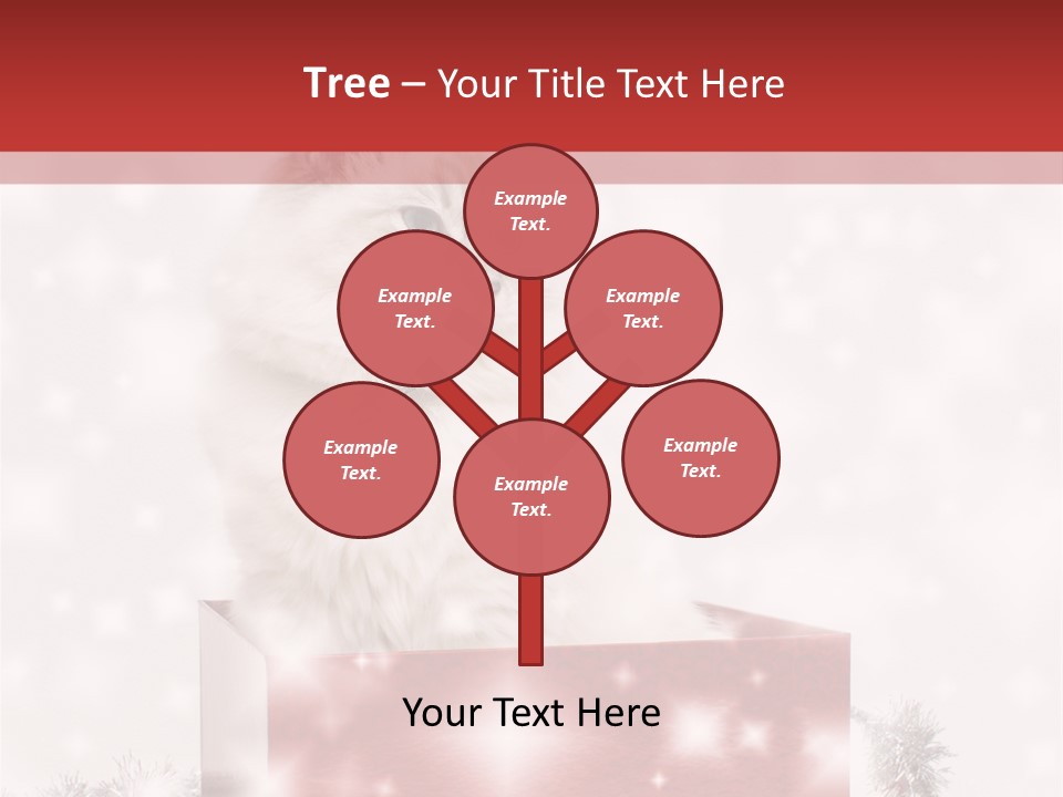 Tag Tinsel Sparkle PowerPoint Template