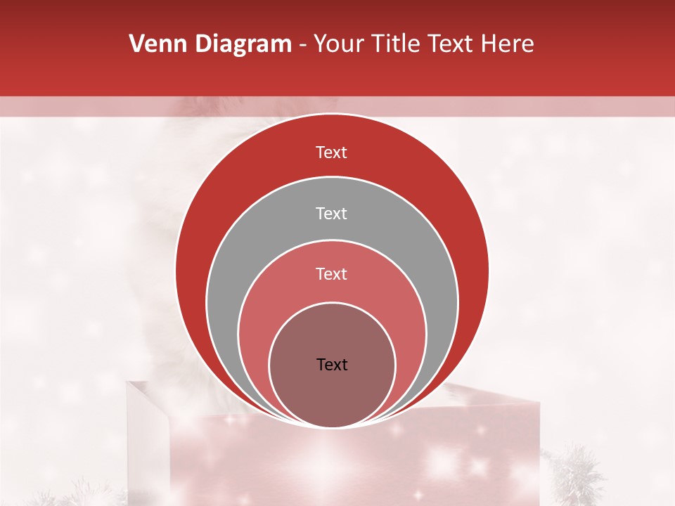 Tag Tinsel Sparkle PowerPoint Template