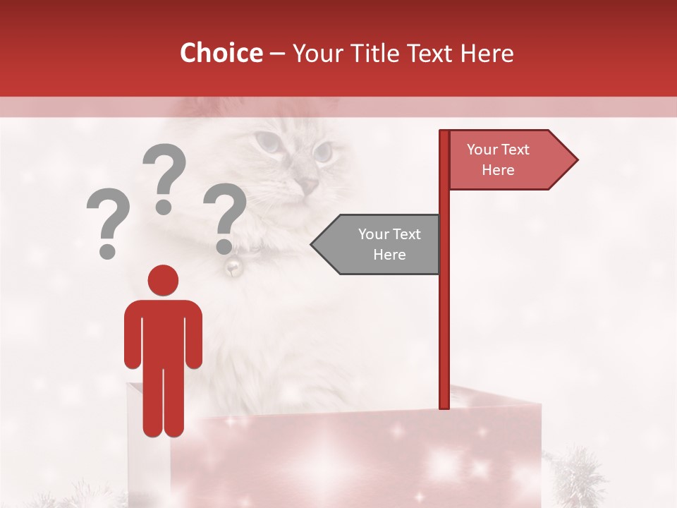 Tag Tinsel Sparkle PowerPoint Template