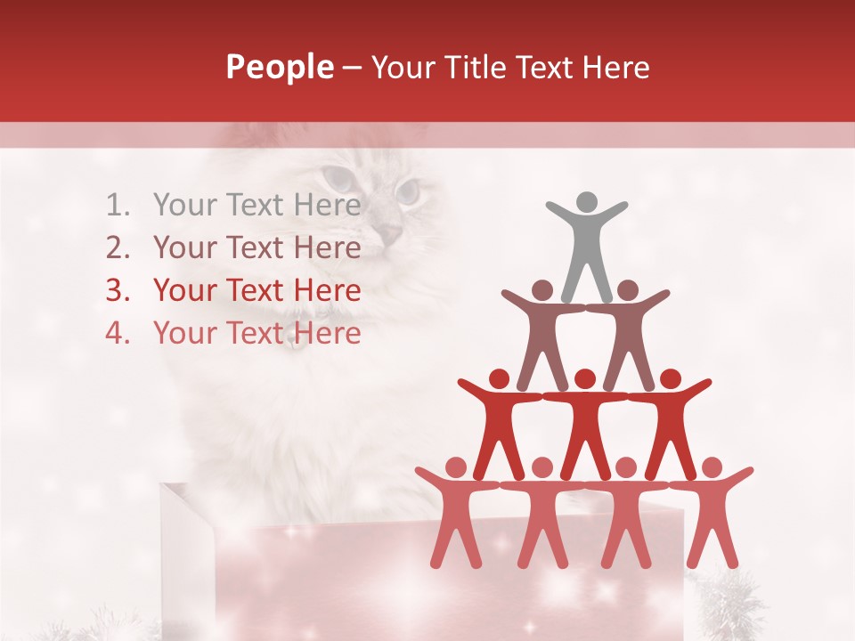 Tag Tinsel Sparkle PowerPoint Template