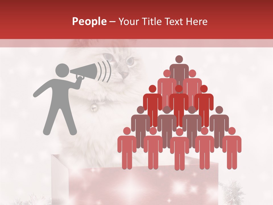 Tag Tinsel Sparkle PowerPoint Template