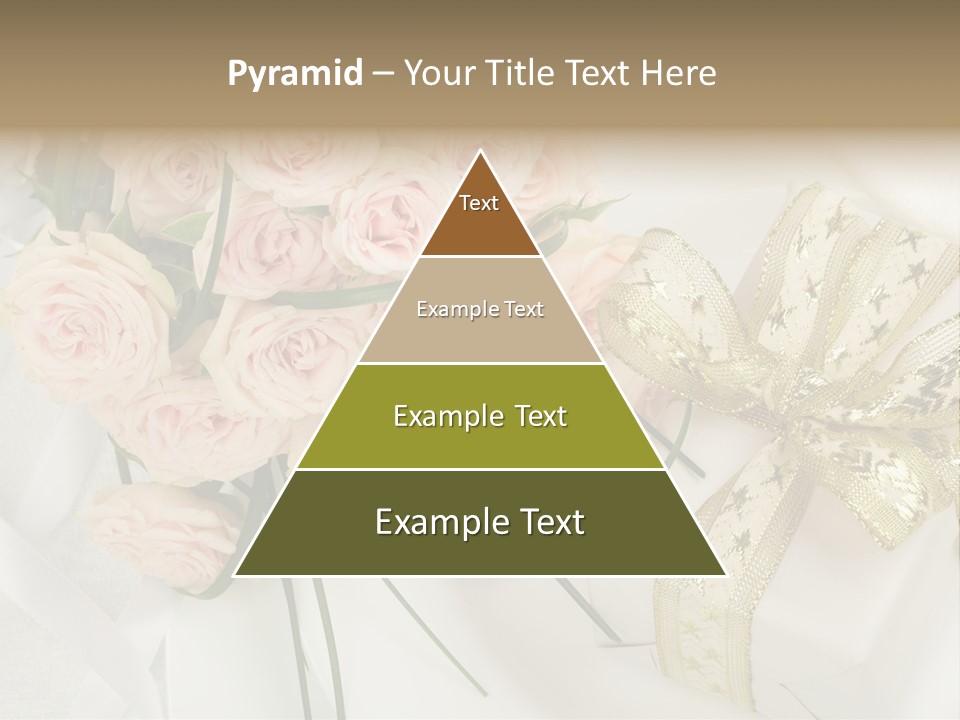 Valentine Gold Romance PowerPoint Template